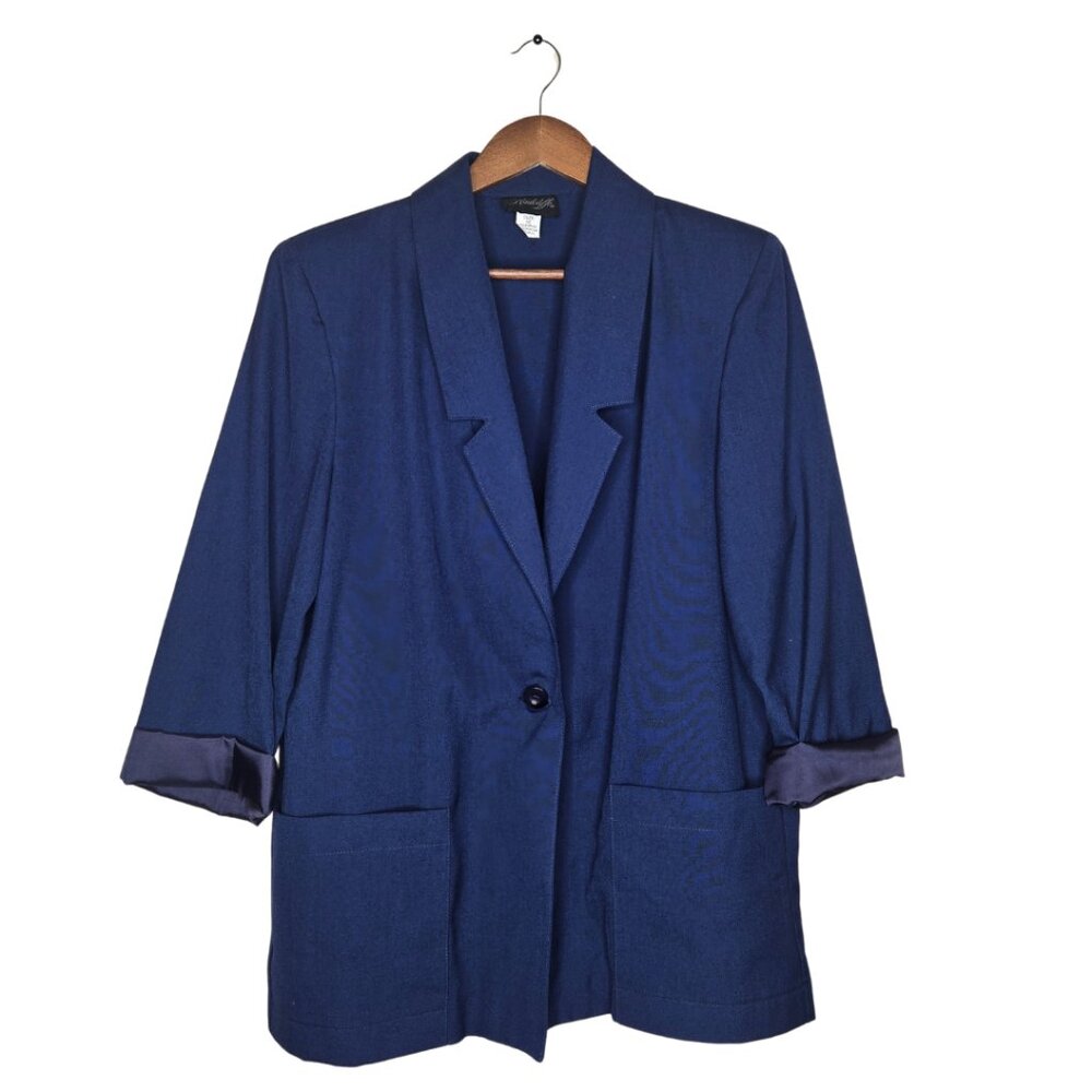 Radcliffe Vintage Navy Blue Blazer